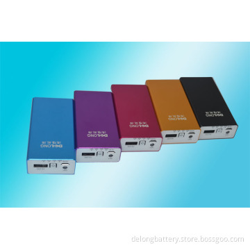 DEL-0155 metal case portable power station 4400mah